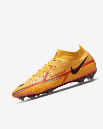 Nike Phantom GT2 Dynamic Fit Elite FG Naranjas Naranjas Rojos Claro Negros | MX 3073